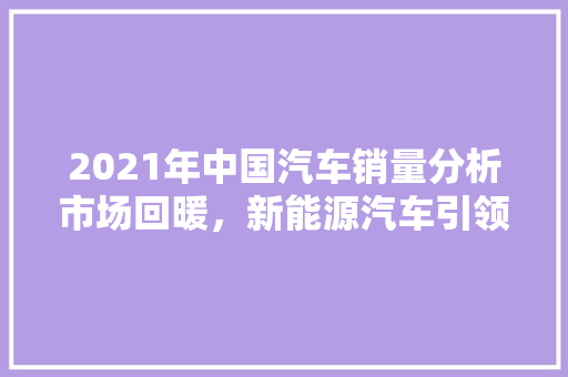 2021年中国汽车销量分析市场回暖，新能源汽车引领未来
